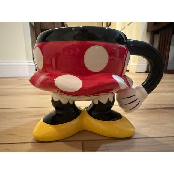 Authentic Original Disney Parks Minnie Mouse Bottom Skirt Legs Coffee Mug - Picture 13 of 13